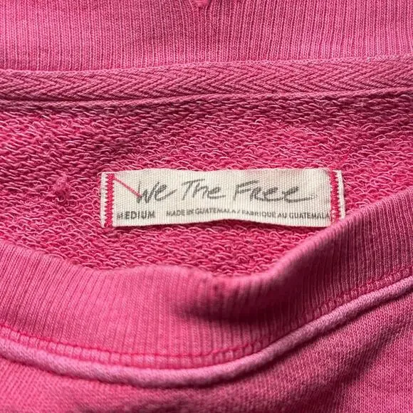 Free People Pink We The Free Oversized Camden Sweatshirt - Picture 2 of 7